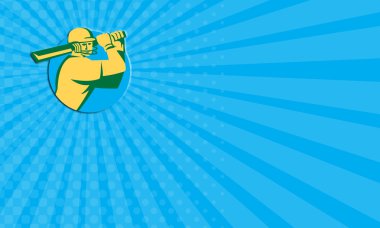 Kriket oyuncusu topa vuran oyuncu