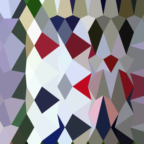 Buteljgrön abstrakt låg Polygon bakgrund — Stock vektor