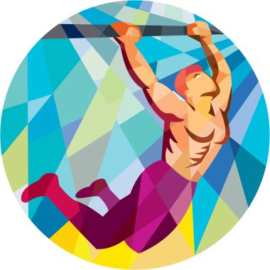 Bar Circle düşük çokgen CrossFit Yüksel