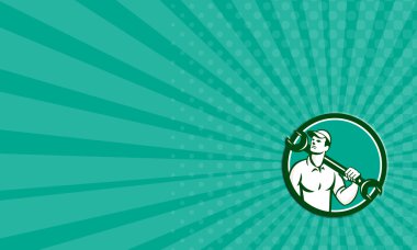 Kartvizit mekanik anahtar anahtarı arıyorum kadar Retro