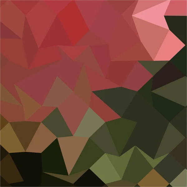 Brunswick groene abstracte lage veelhoek achtergrond — Stockvector