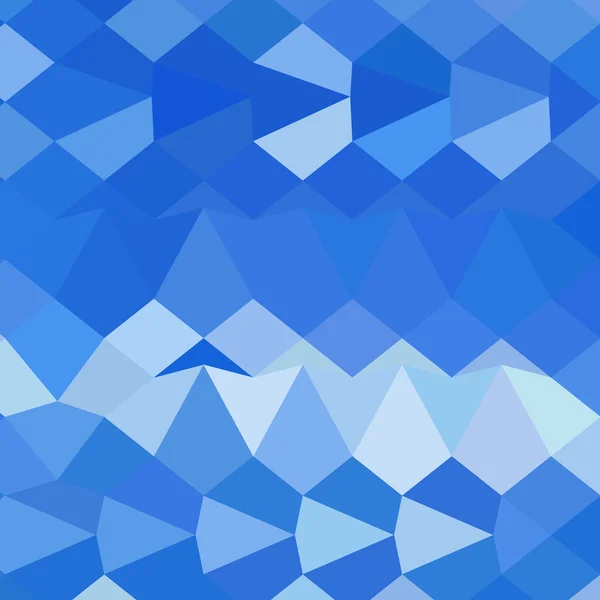 Brandeis azul abstracto bajo fondo polígono — Vector de stock