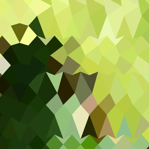Apple Green Abstract lage veelhoek achtergrond — Stockvector
