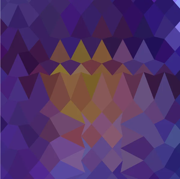 Donkere Violet Abstract lage veelhoek achtergrond — Stockvector