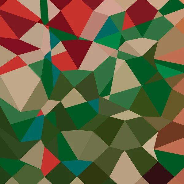 Amazon zelená abstraktní mnohoúhelníkových pozadí — Stockový vektor