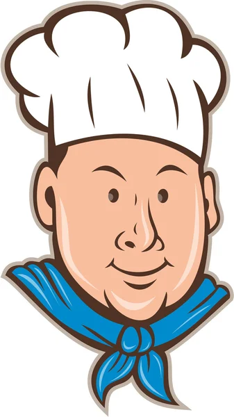 Happy Chef Cook — Stock Vector