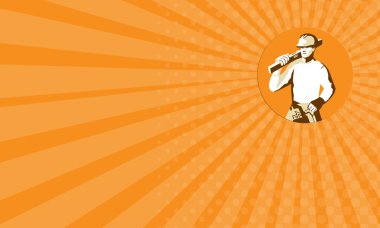 Oluşturucu inşaat işçisi