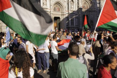 Son Gazze için anti-İsrail protesto