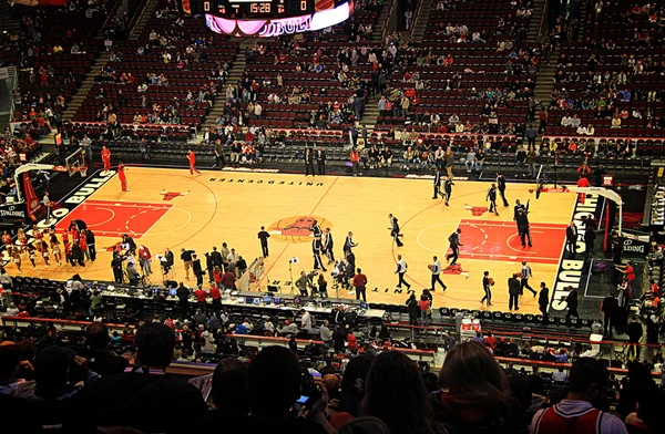 Chicago Bulls United Center Sports Arena — Stok Foto