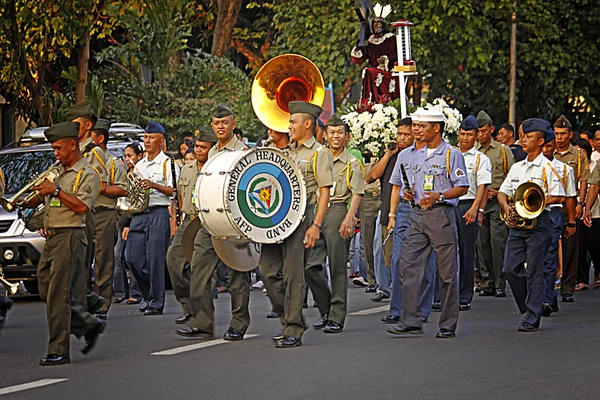 AFP Military Brass Band — Stock Photo, Image