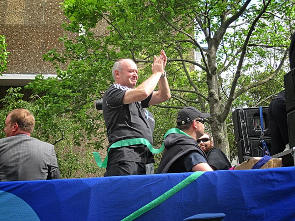 Rugby Coach Graham Henry Champions Parade — Stock Photo, Image