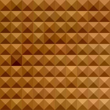 Bronze Brown Abstract Low Polygon Background