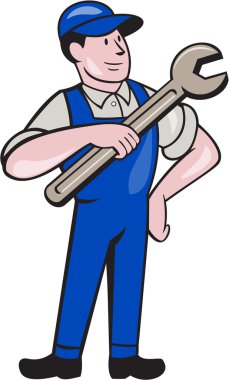 Mechanic Pointing Spanner Wrench