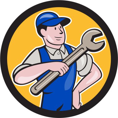 Mechanic Pointing Spanner Wrench