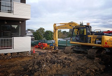 mekanik digger Ekskavatör