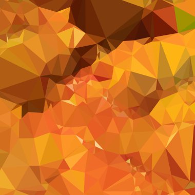 Harvest Gold Low Polygon Background