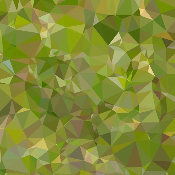 Sap Green Low Polygon Background — Stock vektor