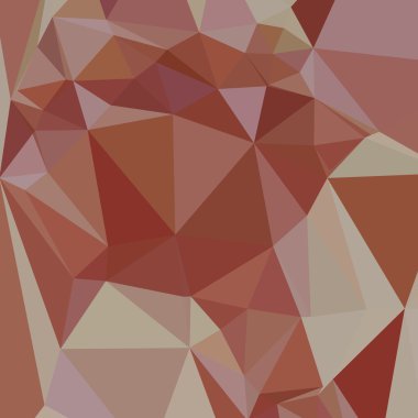 Congo Pink Low Polygon Background
