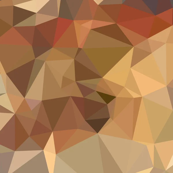 Camel Brown Low Polygon Background — 스톡 벡터