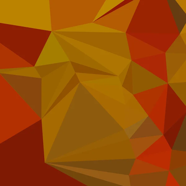 Orange Low Polygon Background — Stockvector