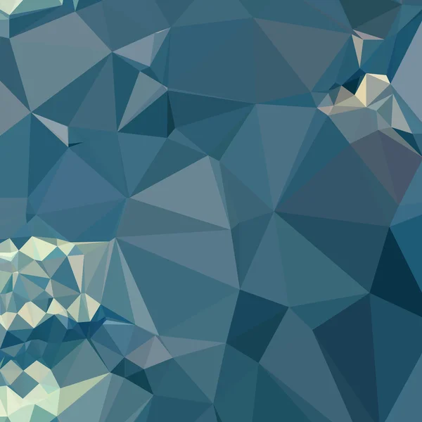 Cadete azul abstracto bajo fondo polígono — Archivo Imágenes Vectoriales