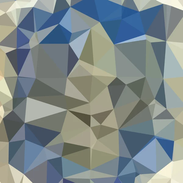 Blåklint blå abstrakt låg Polygon bakgrund — Stock vektor