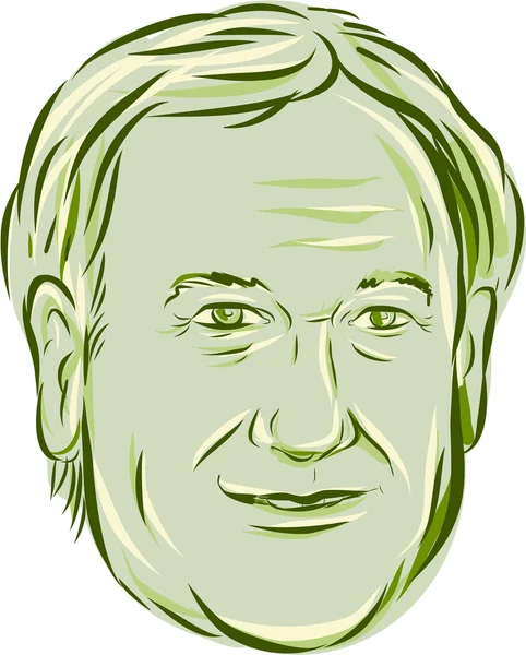 Lincoln Chafee Governor Rhode Island — 图库矢量图片