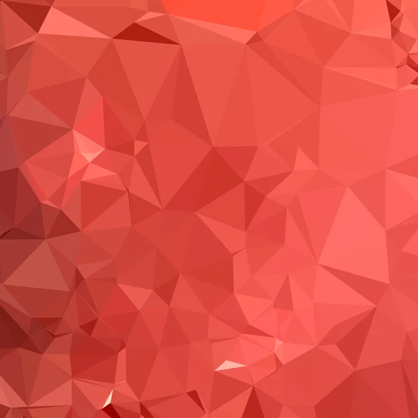 Červené mnohoúhelníkových abstraktní pozadí — Stockový vektor