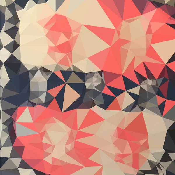 ローポリゴンの抽象的な背景 — ストックベクタ