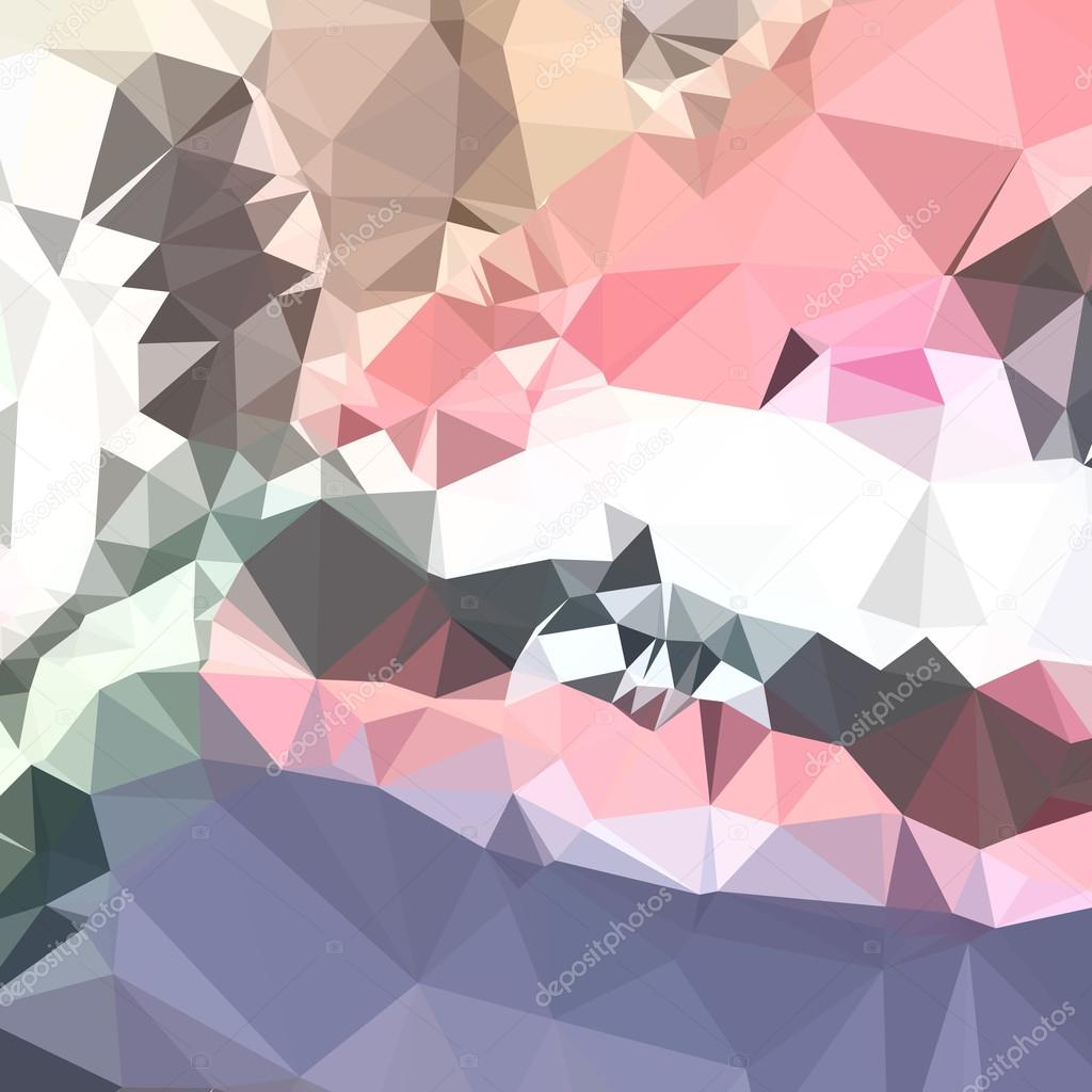 Abstract Low Polygon Background