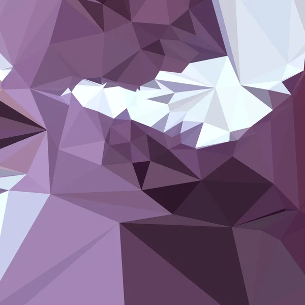 Dark Pastel Purple Abstract Low Polygon Background — Stock vektor