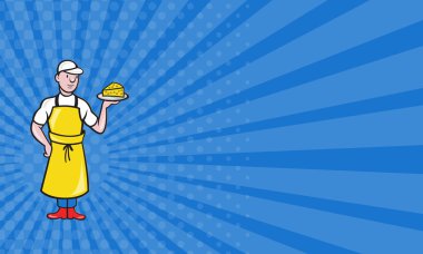 Kartvizit Cheesemaker Holding plaka peynir