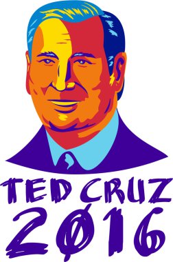 Ted Cruz President 2016 Retro