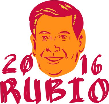 Marco Rubio President 2016 Retro