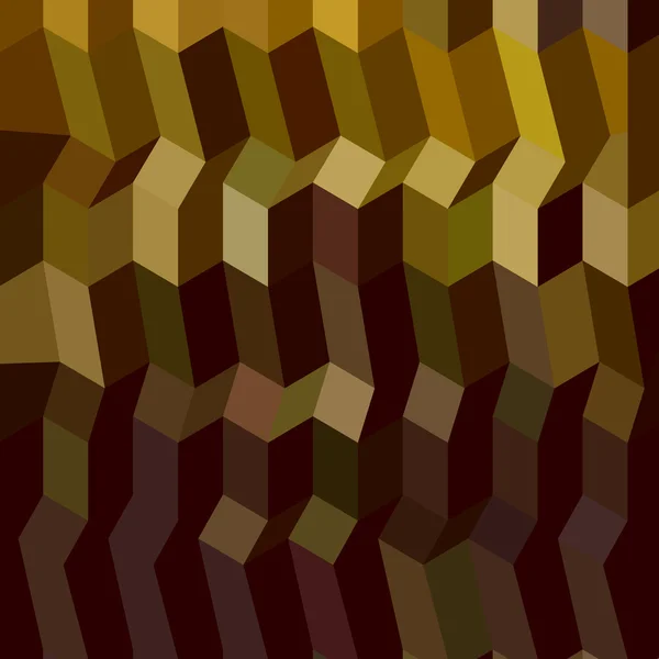 Caput Mortuum Brown Abstract Low Polygon Background — Stockvector