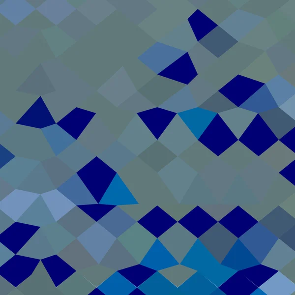 Blaues Pigment abstrakte niedrige Polygon Hintergrund — Stockvektor