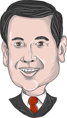 Marco Rubio Caricature