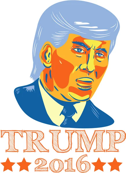 Donald Trump Republicano 2016 — Fotografia de Stock