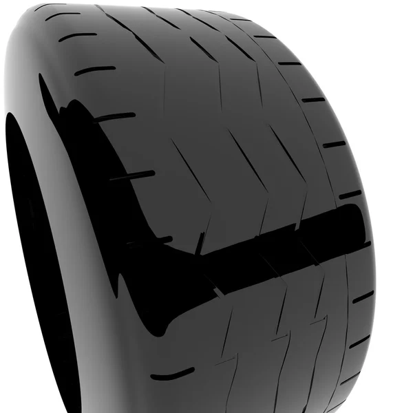 Car tire, 3d — Stock Photo, Image