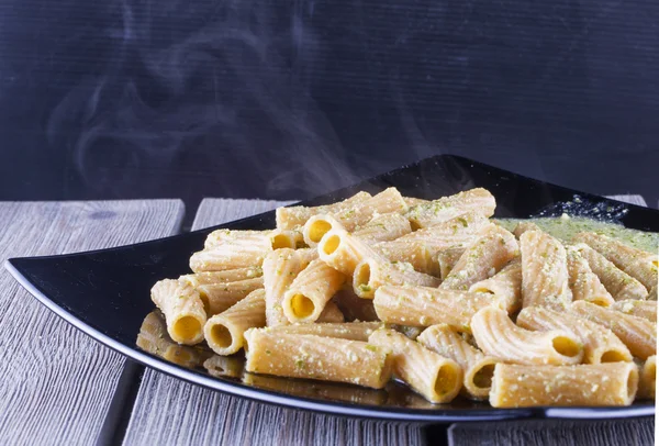 Pasta al pesto — Stock Photo, Image