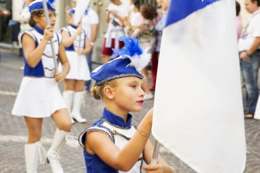 Öğrencileri içinde yakın çekim