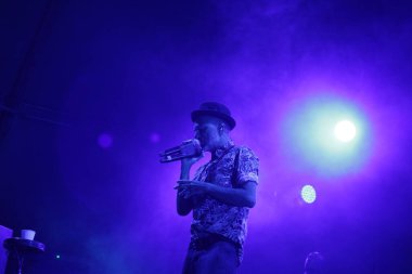 30 Temmuz 2021 - İtalyan pop grubu Subsonica, Cenova 'daki Goa-Boa Festivali' nde sahne alıyor. İtalya