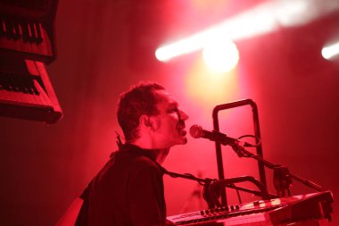 30 Temmuz 2021 - İtalyan pop grubu Subsonica, Cenova 'daki Goa-Boa Festivali' nde sahne alıyor. İtalya