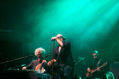 16 Temmuz 2021 - İtalyan rock grubu Negrita 2021 Goa-Boa Festivali için İtalya 'nın Cenova kentindeki Villa Serra' da canlı performans sergiliyor.