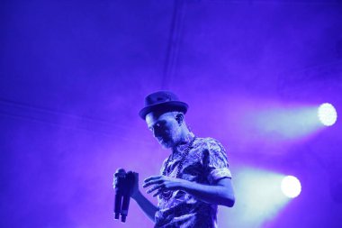 30 Temmuz 2021 - İtalyan pop grubu Subsonica, Cenova 'daki Goa-Boa Festivali' nde sahne alıyor. İtalya