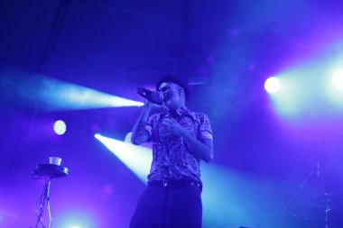 30 Temmuz 2021 - İtalyan pop grubu Subsonica, Cenova 'daki Goa-Boa Festivali' nde sahne alıyor. İtalya