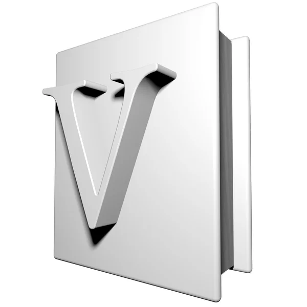 V Book — Stock Photo, Image