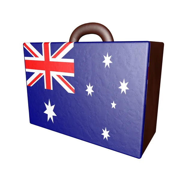 Australian Suitcase — Stock Photo, Image