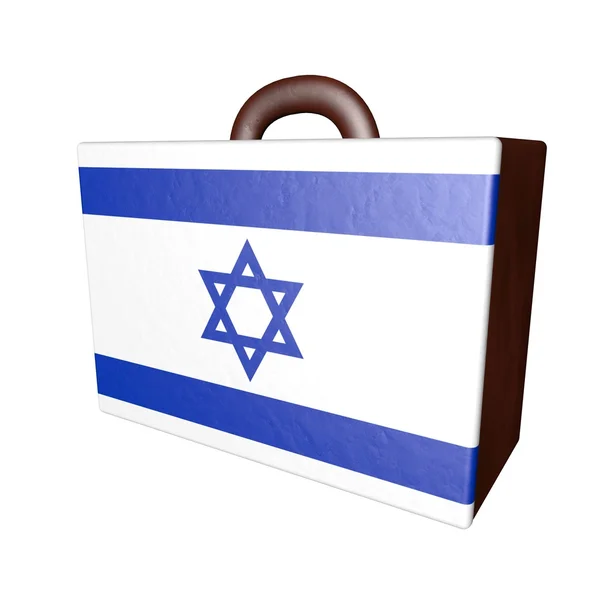 Israel Suitcase — Stock Photo, Image