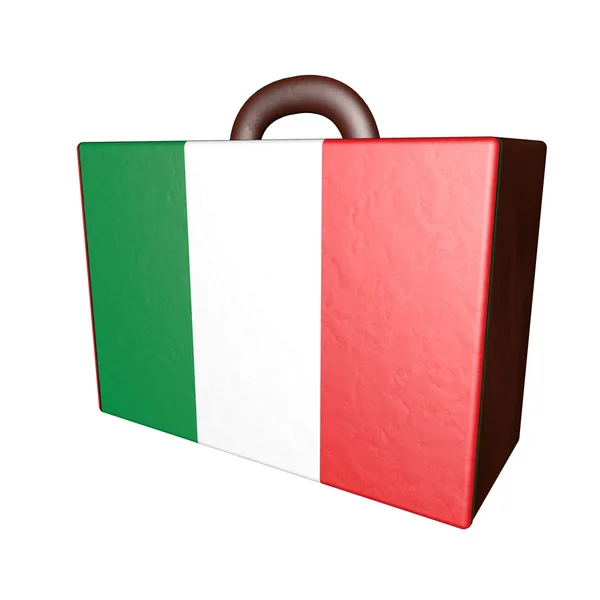 Italy Suitcase — Stock Photo, Image